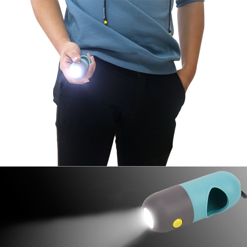 LED Light Bag Dispenser